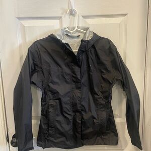 Helly Hansen black kids windbreaker jacket size medium M